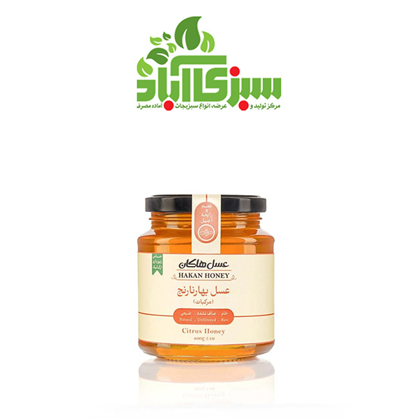 عسل بهارنارنج و مرکبات400گرمی