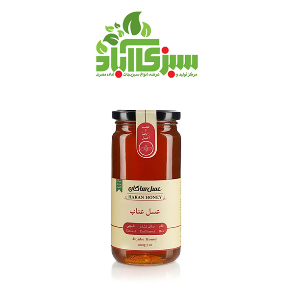 عسل عناب600گرمی